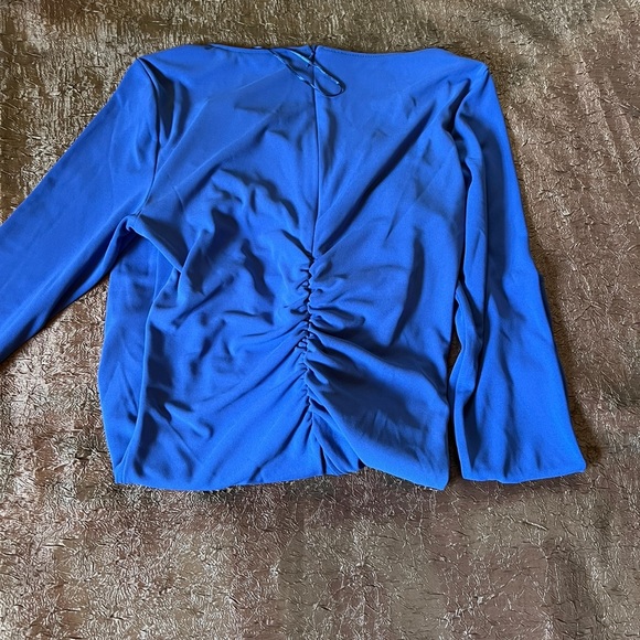 ZARA DRAPED DRESS - Picture 5 of 10